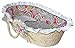 Hoohobbers Moses Basket, Pink Whimsey