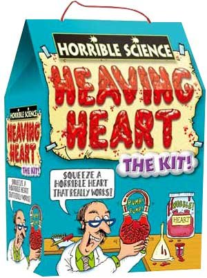 Childrens Toyshop  Third Party New : Horrible Science Heaving Heart