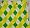 Green White Yellow Argyle