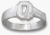 Ohio State Buckeyes Block O Ladies' Ring Size 6 1/2 - Sterling Silver Jewelry