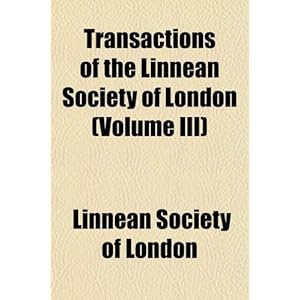 Transactions of the Linnean Society of London 