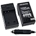 Sony NP-BG1 NPBG1 Premium Compatible Battery Charger Set for Sony Cybershot DSC-H10 / DSC-H20 / DSC-H3 / DSC-H50 / DSC-H55 / DSC-H7 / DSC-H9 / DSC-HX5 / DSC-N1 / DSC-N2 / DSC-T100 / DSC-T20 Digital Camera
