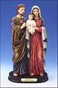 Holy Family 12 inch Statue