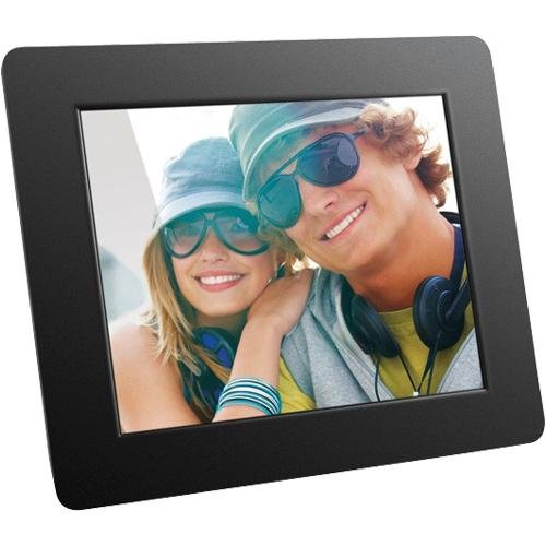 Aluratek ADPF08SF 8-Inch Digital Photo Frame (800x600 Hi Resolution)