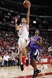 Sacramento Kings v Houston Rockets: Kevin Martin and Jason Thompson Photographic Poster Print by Bill Baptist, 16x24