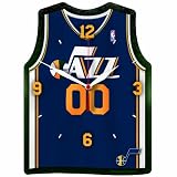 NBA Utah Jazz High Definition Clock ? Jersey Shaped
