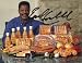 Earl Campbell autographed 5x7 jumbo promo card