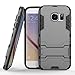 vcloo Galaxy S7 Case, Samsung Galaxy S7 Case, S7 Stand Hard Case, Heavy Duty Protective Carrying Case Cover with Stand Function for Galaxy S7, 5.1 Inches TPU Case (Blue)