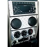Action Artistry DASH-SET-NOCTRCRM Jeep Wrangler Billet Aluminum 4-Pc Dash Trim - JK -... by Action Accessories