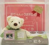 赤ちゃん用アルバム アルバムえほん 赤ちゃんがうまれたとき+ぬいぐるみき「お仕立券」 AE51