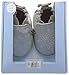 Robeez Girls' Metallic Mist Slip-On, Silver, 12-18 Months M US Infant