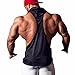 Men's Hooded Gym Tank Top Stringer Bodybuilding Vest Workout Muscle Shirt