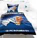 Gratulation zum DFB-Pokalsieg! Original FC Schalke 04 Bettw�sche Pokalsieger 2011 mit gro�em 
Foto-Motiv des Potts (DFB-Pokal) und FC Schalke 04 Schriftzug. Material: 100% Baumwolle. Gr��e: 135 
x 200 cm f�r den Deckenbezug mit klassischer Knopfleiste und 80 x 80 cm f�r den Kissenbezug. 
Maschinenwaschbar und trocknergeeignet.