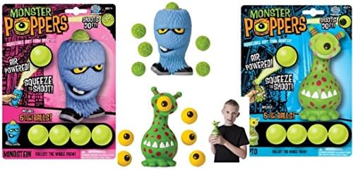 Monster Poppers Hog Wild Opto Monster and Mindstein Set