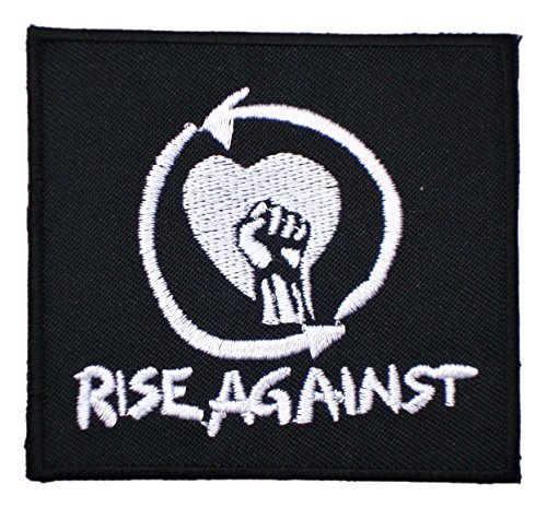 RISE AGAINST Punk Rock Band t Shirts Emblem MR31 Embroidered iron on Patches