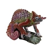 Rainbow Chameleon Trinket Box Bejeweled Colorful