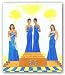 Sigma Gamma Rho Pride by Johnny Myers 12"x16" Art Print Poster
