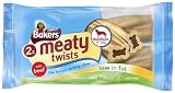 Bakers 2 Meaty Twists 180 g (Pack of 12)