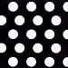 Ideal Home Range 3-Ply Paper Lunch Napkins, Black with Big White Dots, 20-Count (Pack of 2)