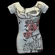 HOSTILITY Womens ENVIOUS T-shirt- In Choice of Size and Color