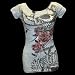 HOSTILITY Womens ENVIOUS T-shirt- In Choice of Size and Color