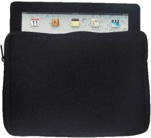 10 inch Rikki KnightTM ShoeHolic Snow Boot Design Laptop sleeve - Ideal for iPad 2,3,4, iPad Air, Galaxy Note, Small Notebooks and other Tablets