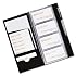 Rolodex Low Profile Business Card Book, 96 Card Capacity, Black (76659)