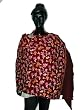 Maroon Color Wraps and Shawls Stole with Embroidery on Wool From Kashmir 72 X 28 Inches Free Shipping