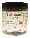 Bath Salts Sleep Well Organic 8oz Nature's Finds