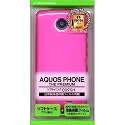 AQUOS PHONE 009SH ソフトケース マゼンタ