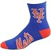 MLB New York Mets Men's Team Quarter Socks, Large MLB New York Mets Men's Team Quarter Socks, Large
