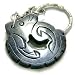 Good Luck And Protection Talisman Dragon Black Jade Keychain