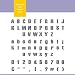 Xyron Distressed Font Design Disc for Xyron Design Runner