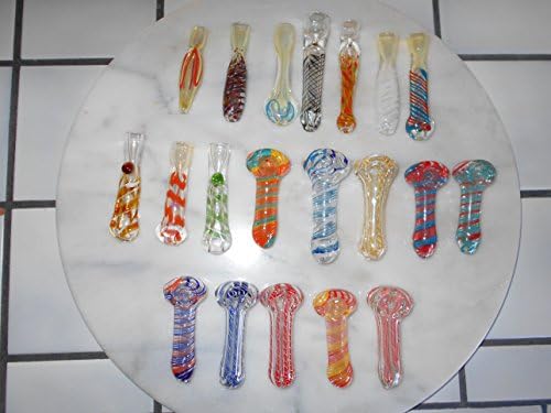 Hand Blown Glass Incense Burners 3 1/4" - Set of 20