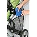 J.L. Childress Side Sling Stroller Cargo Net, Black