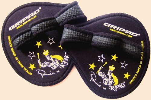 3 Pairs Ronnie Coleman Gym Workout Grip Gloves By Gripad