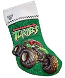 19 Monster Jam Ninja Turtles Printed Applique Christmas Stocking #MJ0114