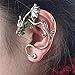BlueTop(TM) Bronze Stud Alchemy Dragon Left Earring