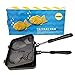 Happy Sales HSTYK1,  Taiyaki Pan Fish shape, 8W x 2H x 12L, Black