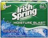 UPC 035000143297 product image for Irish Spring Moisture Blast Deodorant Soap Soap for Unisex, 8 Count, 3.75 Oz  ea | upcitemdb.com