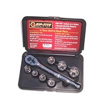Grip-Tite 00110  7-Piece Super Socket Set, Rounded Bolt Remover, with Ratchet