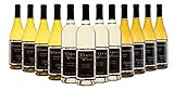 Naked Winery Crisp Fruit Forward White Wine Mixed Case, 12 x 750 mL