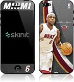 Skinit Miami Heat LeBron James #6 Action Shot Vinyl Skin for Apple iPhone 5