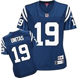 Johnny Unitas Baltimore Colts Women's Premier Throwback Player Jersey - Small