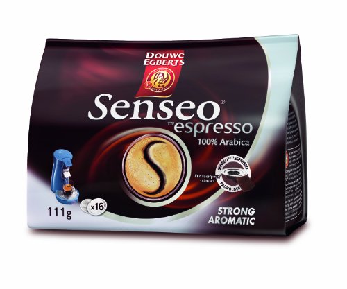 Senseo Typ Espresso, 5er Pack (5 x 16 Pads (111 g)) Senseo Typ Espresso, 5er Pack (5 x 16 Pads (111 g))