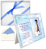 Baptism Christening Gifts "Blessings On Your Baptism Day" Picture Frame