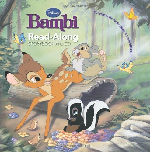Disney Press Bambi Read-Along Storybook and CD