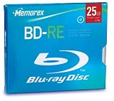 Memorex 779 BD-RE 2x 25GB Blu-ray Disc Jewel Case
