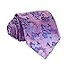 SetSense Men's Floral Paisley Jacquard Woven Tie Necktie Set