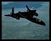 Defense Sr 71 Blackbird War Plane Airplane Gold Wood-Mounted Art Poster Print - 20" X 16"